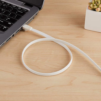 Amazon Basics RJ45 Cat 7 Ethernet Patch Cable, LAN Network, Includes 20 Nails - Image 5