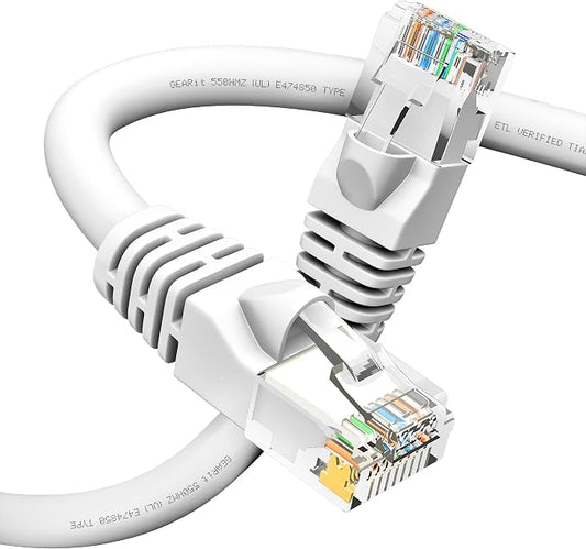 GEARit Cat 6 Ethernet Cable Cat6 Network Patch, Snagless Cord, Internet by GEARit