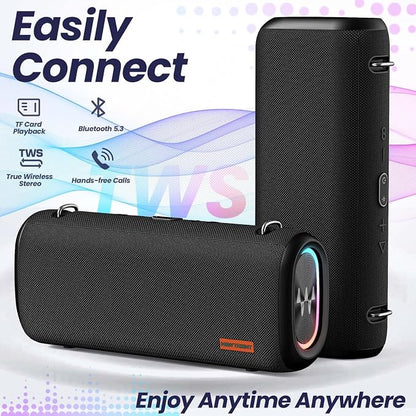Vibe Pro Outdoor Bluetooth Speaker, 80W Peak Loud Portable Wireless Speaker - Image 5