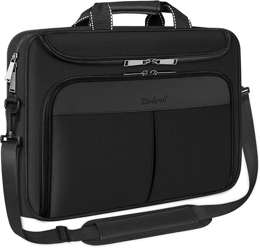 17 inch Waterproof Protective Laptop Messenger Briefcase by Enkinil