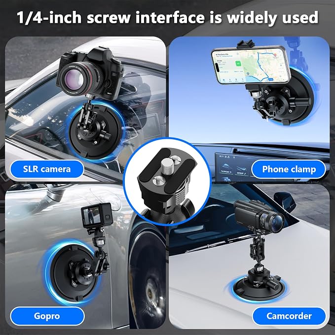 6" Camera Suction Cup Mount - Image 6