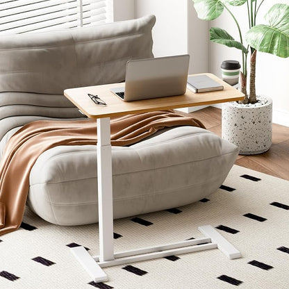 SANODESK Medical Adjustable Overbed Bedside Table - Image 6