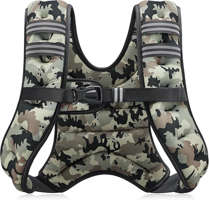 ZELUS Weighted Vest, 6lb/8lb/12lb/16lb/20lb/25lb/30lb Weight Vest by ZELUS
