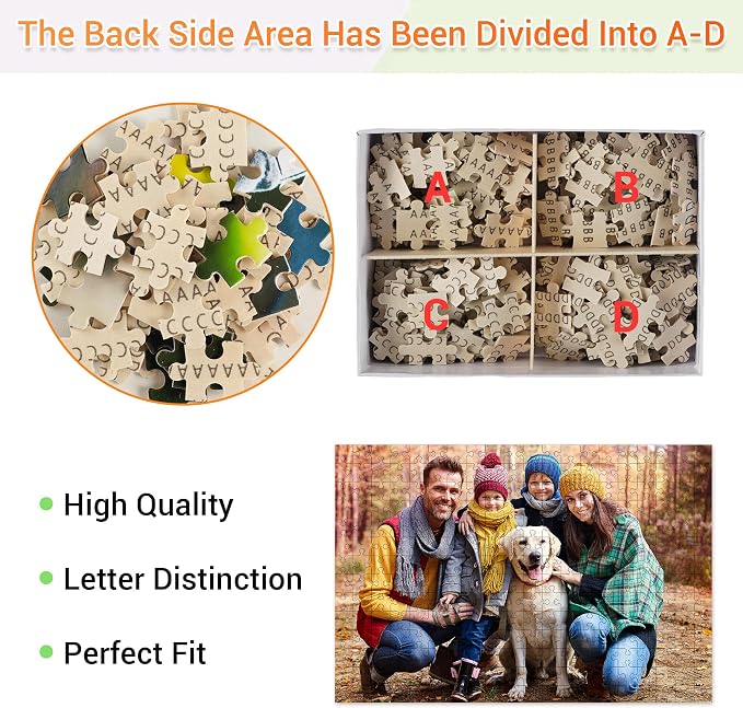 Easycosy Custom Photo Puzzles 300/500/1000 Pieces - Image 4
