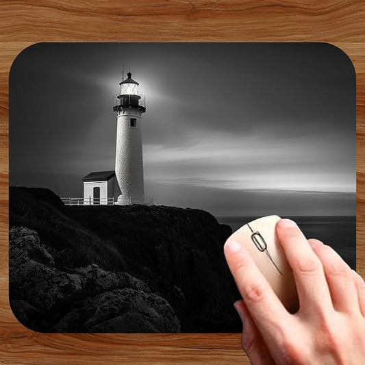 Coastal Shoreline Waves Sandy Beach Theme Mouse Pad Mat Mousepad - Image 2