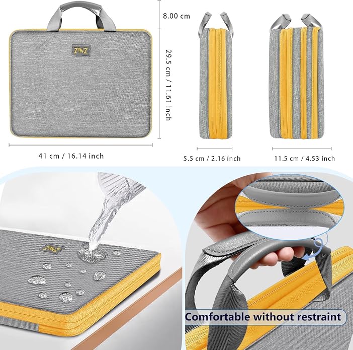 ZINZ Laptop Case Computer Sleeve Briefcase - Image 2