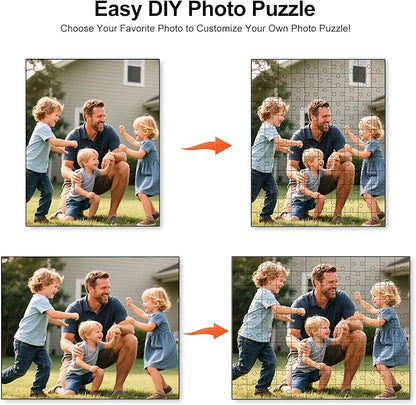 Custom Puzzle from Photos, Personalized Photo Puzzle 35/70/120/500/1000 Pieces - Image 5