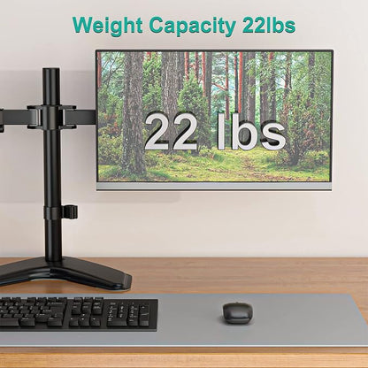 WALI Dual Monitor Stand for Desk, Monitor Stands for 2 Monitors up to 27 inch - Image 7