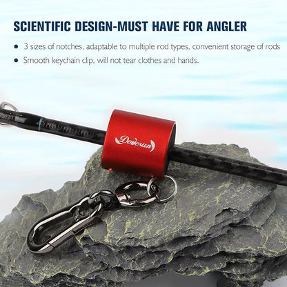 Dovesun Creek Rod Clips Wearable Fishing Rod Holder Clip Fly Fishing Pole - Image 5