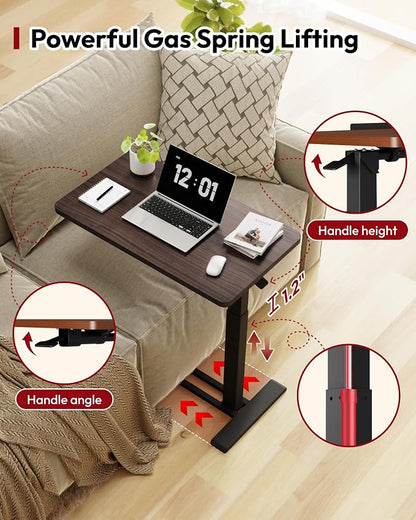 SANODESK Medical Adjustable Overbed Bedside Table - Image 4