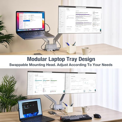 AVLT Dual 17”-38" Monitor Arm Desk Mount - Image 2