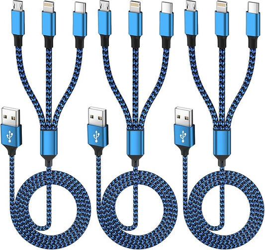 Multi Charging Cable, 3 in 1 Charging Cable by MPATIBY