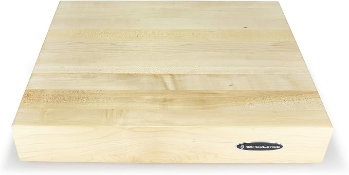 IsoAcoustics Delos Turntable Isolation Butcher Block Series: 1815M2 Maple - Image 4