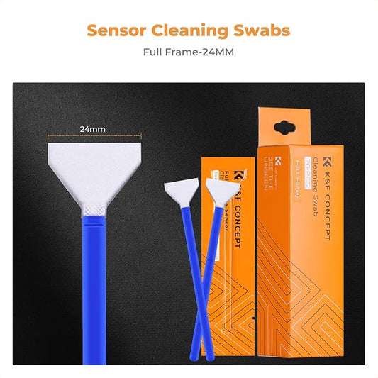 K&F Concept 20 Pack Full-Frame Sensors Cleaning Swabs, DSLR SLR Digital Camera - Image 2