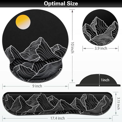 Ergonomic Keyboard Wrist Rest, Mouse Pad - Image 6