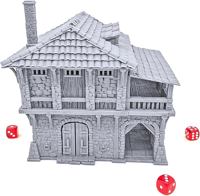 The Warehouse by Printable Scenery, 3D Printed Tabletop RPG Scenery and Wargame - Image 2
