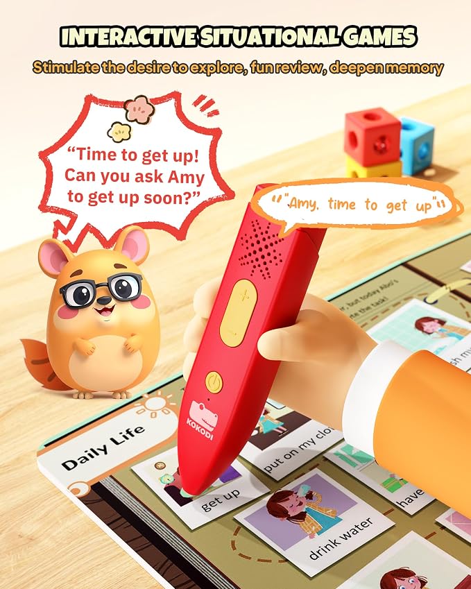 KOKODI Talking Pen Books Sets, Interactive Audio Sound Books Kids Learning - Image 3
