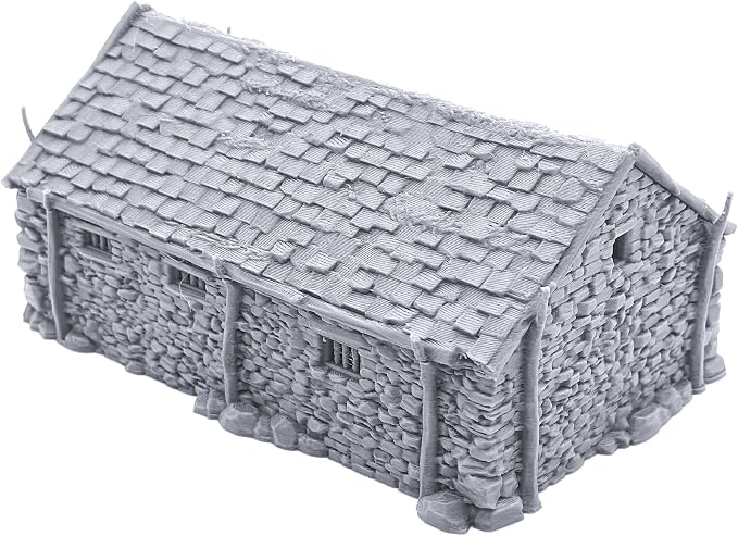 EnderToys The Stone Barn by Printable Scenery, 3D Printed Tabletop RPG Scenery - Image 4