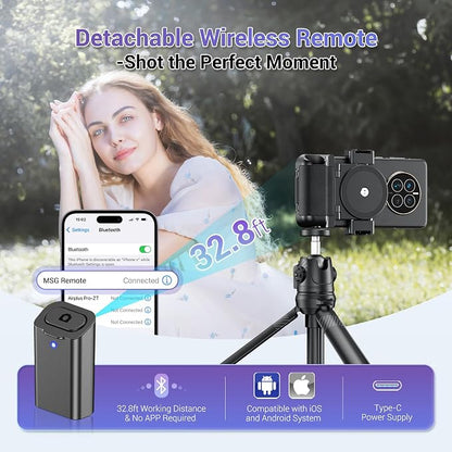 KIWIFOTOS Phone Camera Grip Smartphone Tripod Mount Handle Holder - Image 2