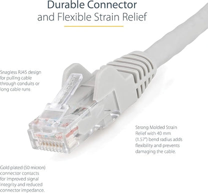 StarTech 15ft CAT6 Ethernet Cable - Image 3