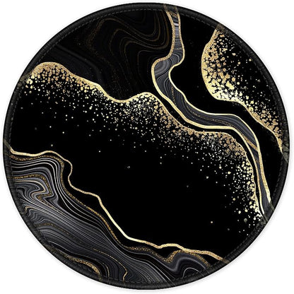 ITNRSIIET Round Mouse Pad with Stitched Edge Premium-Textured Waterproof by +ITNRSIIET