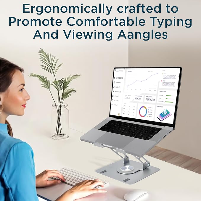 Uncaged Ergonomics Swivel Laptop Stand - Image 8
