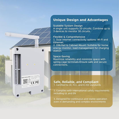 20-Circuit Whole Home Energy Monitor - Image 4