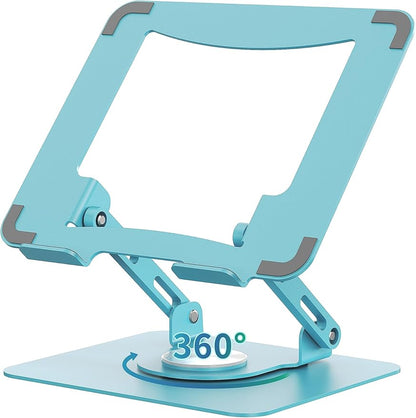 SOUNDANCE Laptop Stand with 360° Rotating Base, Ergonomic Computer Riser by Soundance