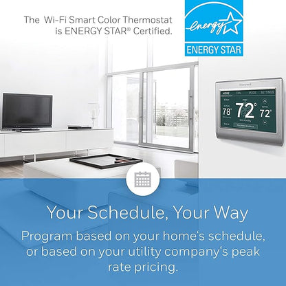 Honeywell Home RTH9585WF1004 Wi-Fi Smart Color Thermostat, 7 Day Programmable - Image 5