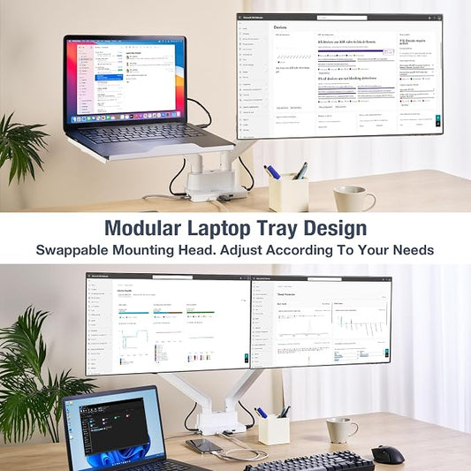 AVLT Dual 17”-38" Monitor Arm Desk Mount - Image 2
