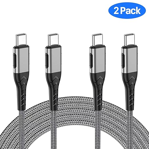 Durcord USB C to USB C Cable, Type C to Type C Charger Braided Compatible - Image 2