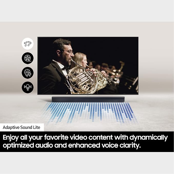 Samsung HW-C450 2.1ch Soundbar w/DTS Virtual X, Subwoofer Included, Bass Boost - Image 4