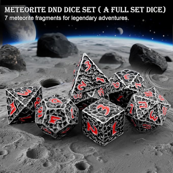 Haxtec DND Dice Set Polyhedral D&D Dice Compatible - Image 5