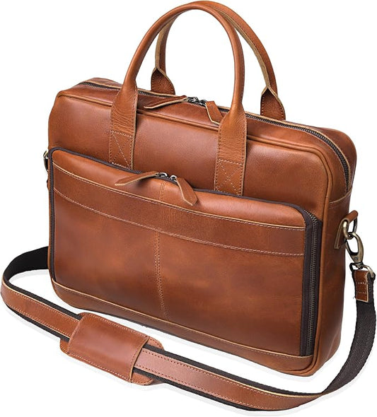 VC VINTAGE COUTURE Leather briefcase bag - Image 2
