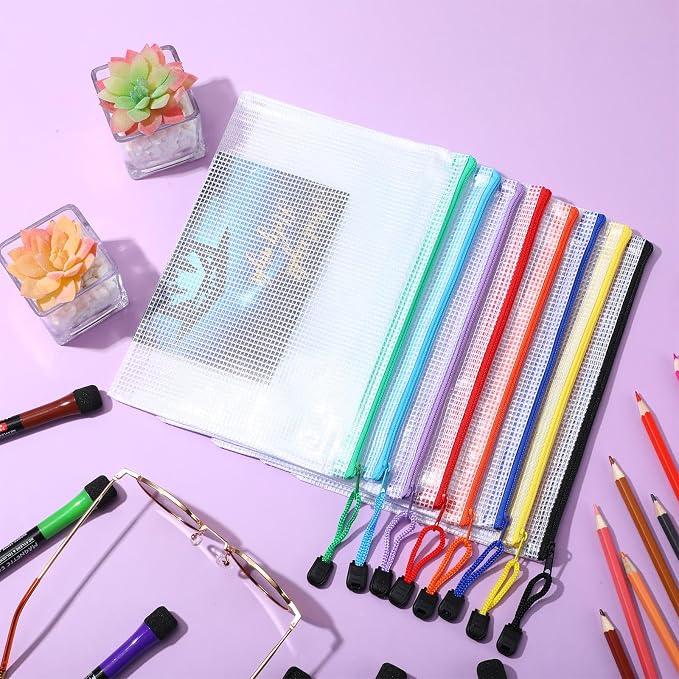 Jetec 32 Pcs Mesh Zipper Bags Toy Storage Bikini Organizer Bag Bolsas Para - Image 5