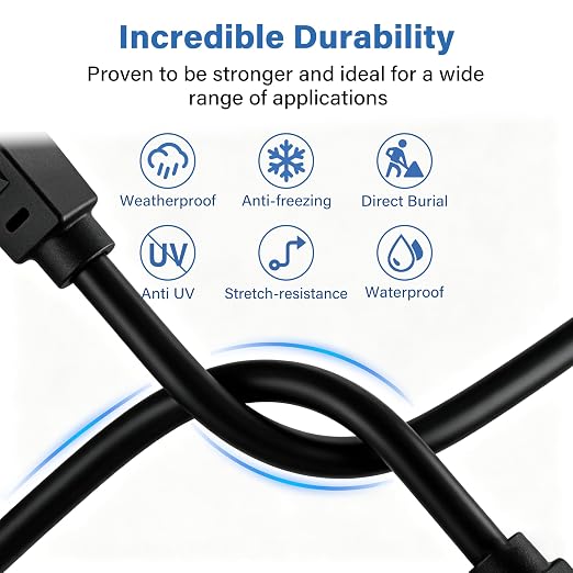 Ethernet Cable 40ft For Cat6/Cat5E, 10Gbps Compatible - Image 2