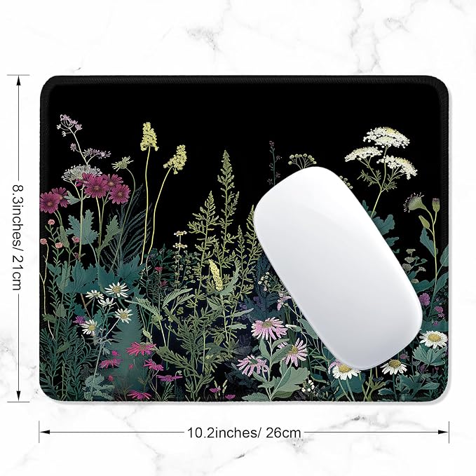 ITNRSIIET Mouse Pad with Stitched Edge Premium Textured Smooth Precise - Image 2