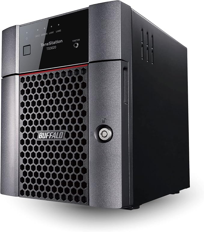 BUFFALO TeraStation 3420DN 4-Bay SMB 8TB Desktop NAS w/Hard Drives Included by BuffaloAmericas