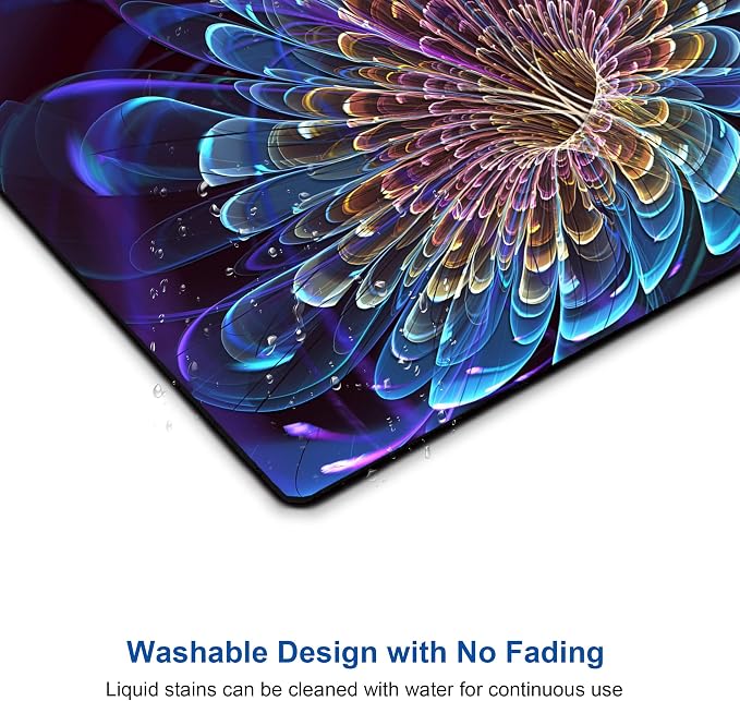 3D Flowers Mouse pad Abstract Art Mouse Pads - Image 5