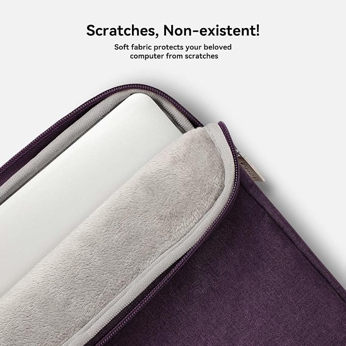 Voova Laptop Bag 17 17.3 Inch Water-resistant Laptop Sleeve Case - Image 3