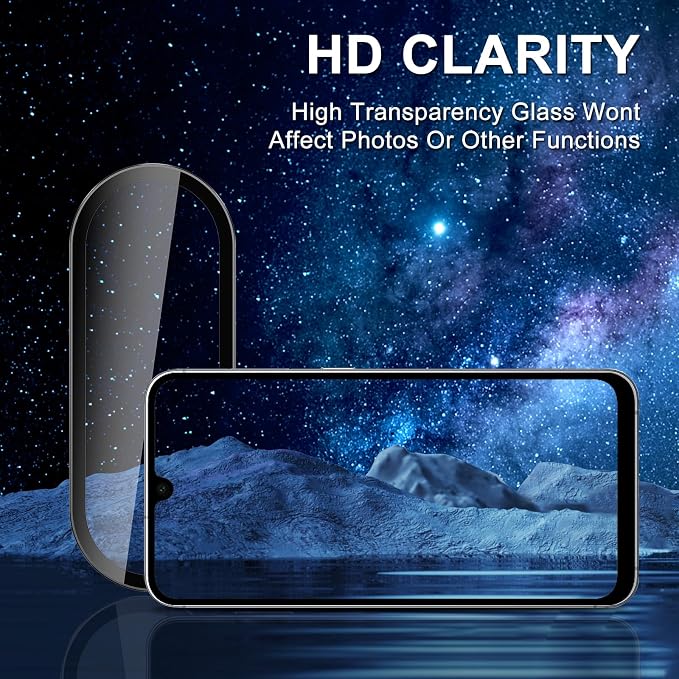 for Samsung Galaxy A36/A56 Camera Lens Protector, Individual Metal Ring - Image 4