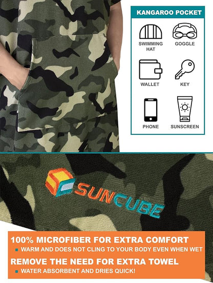 SUN CUBE Surf Poncho Changing Robe - Image 3