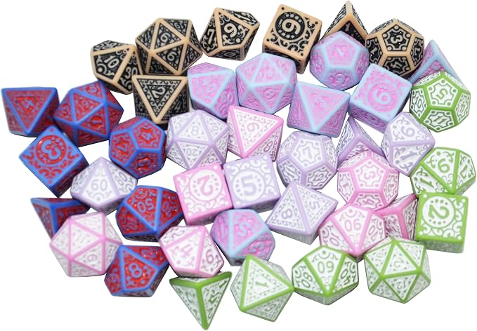 SmartDealsPro Retro Polyhedral Dice Sets - Image 3