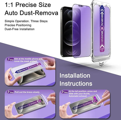 2 Pack Anti Blue Light Matte Screen Protector - Image 3