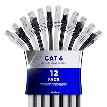 Maximm Cat 6 Ethernet Cable - 40 ft - High-Speed LAN by MaximmCable
