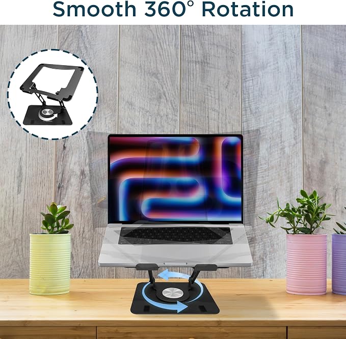 Uncaged Ergonomics Swivel Laptop Stand - Image 9