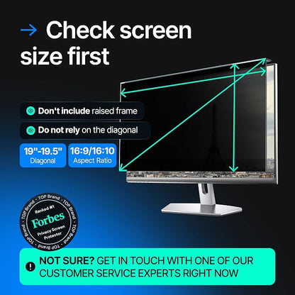 Universal Acrylic 19, 19.5 Inch Computer Privacy Screen Filter - Image 4