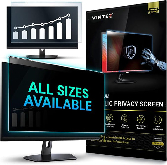 Acrylic 22 Inch Computer Privacy Screen Filter by VINTEZ