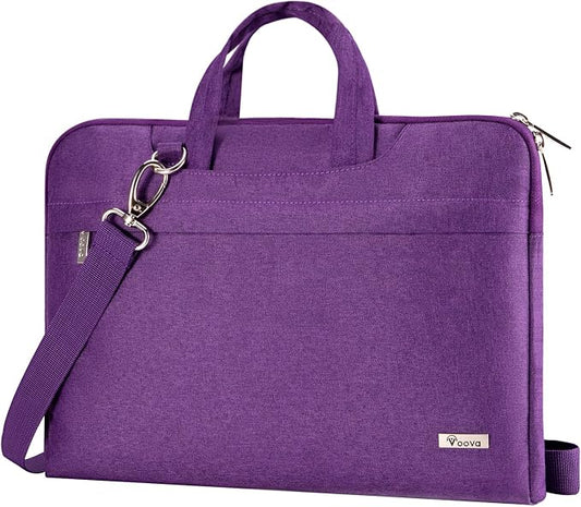 Voova 17 17.3 Inch Laptop Sleeve Case, Slim Women Men Shoulder Hand Bag by Voova