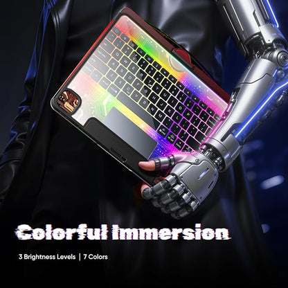 KITONE Transparent Case with Wireless Keyboard - Image 7
